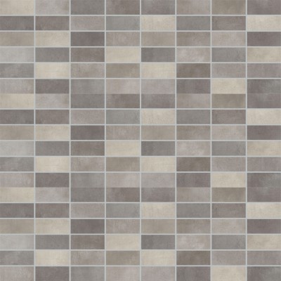 Панно Fiori Grigio мозаика тёмно-серый /1064-0103/ 200х600 мм 