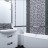 Кафель настенный Black&White черный BWG231R/1064371/200*440мм - 