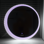 Зеркало Sanita Luxe Art LED диаметр, 70 см