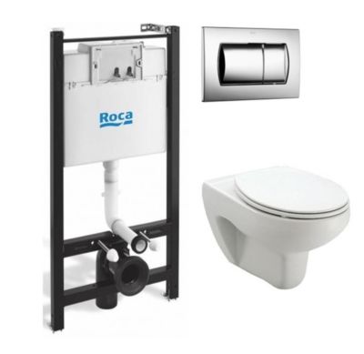 Инсталляция Roca Active WC. Слив механический. 53см*115см*15см. 
