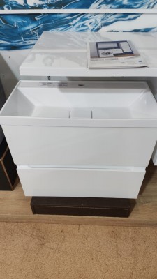 Тумба с умывальником   Слим   60  подвесная , раковина Classica Slim (Madera) 