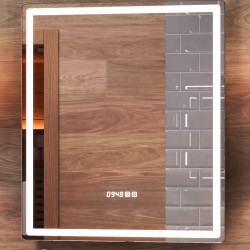 Зеркало Vigo Geometry Luxe , подсветка, 60 см
