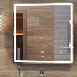 Зеркало Vigo Geometry Luxe , подсветка, 70 см