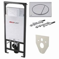 Инсталляция ALCAPLAST A-101/1120. Слив механический. 51см*117см*20см (3 в 1, кнопка М-070)