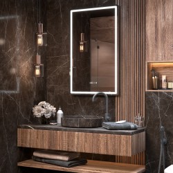 Зеркало Vigo Roberta Luxe подсветка, 60 см