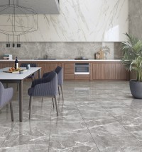 Керамогранит мрамор серый полированный CB6Y385PA 60*60 см